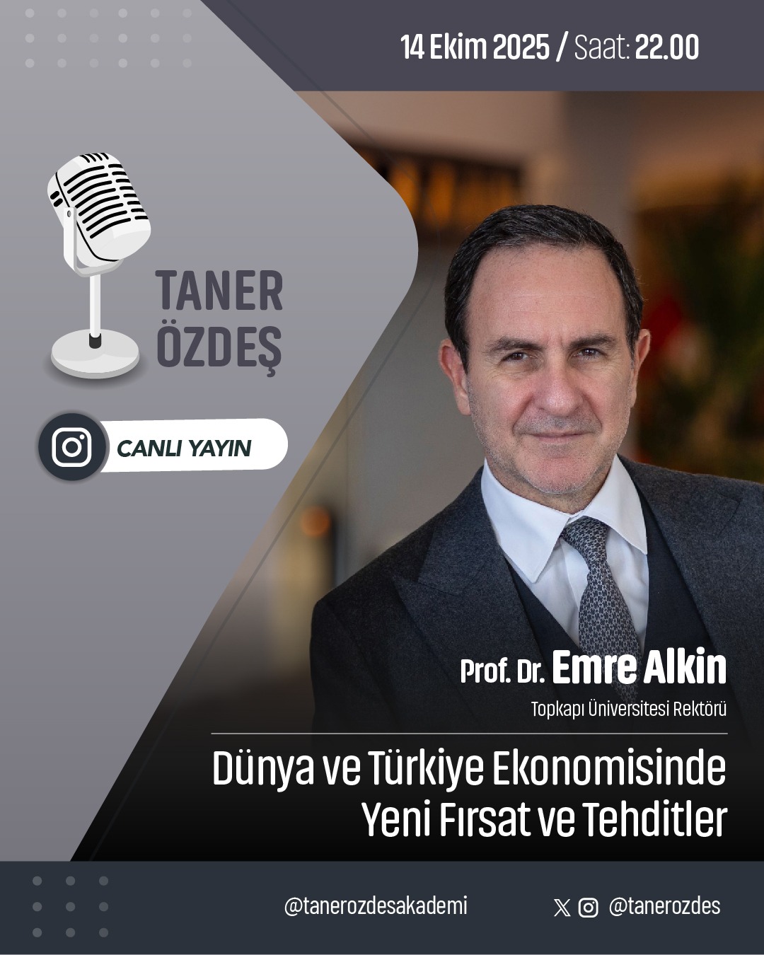 Dünya ve Türkiye Ekonomisinde Yeni Fırsat ve Tehditler!